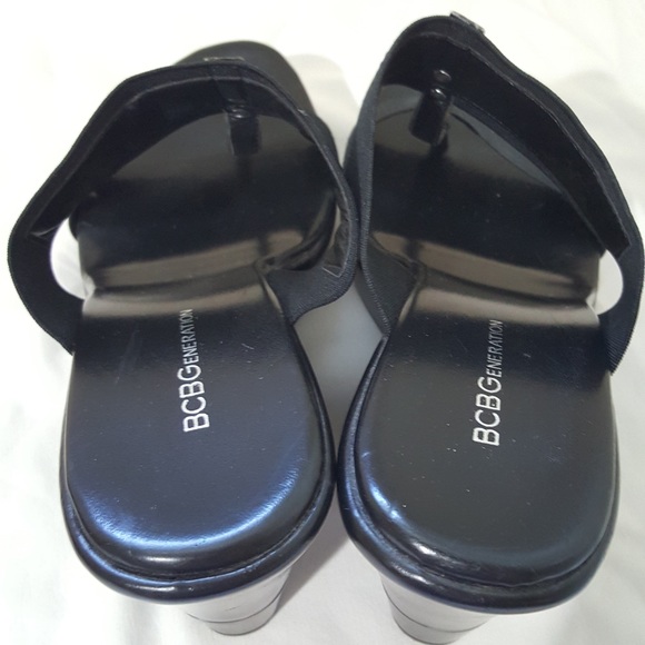 BCBGENERATION Women’s platform wedge sandal shoe size 8 - Picture 4 of 11